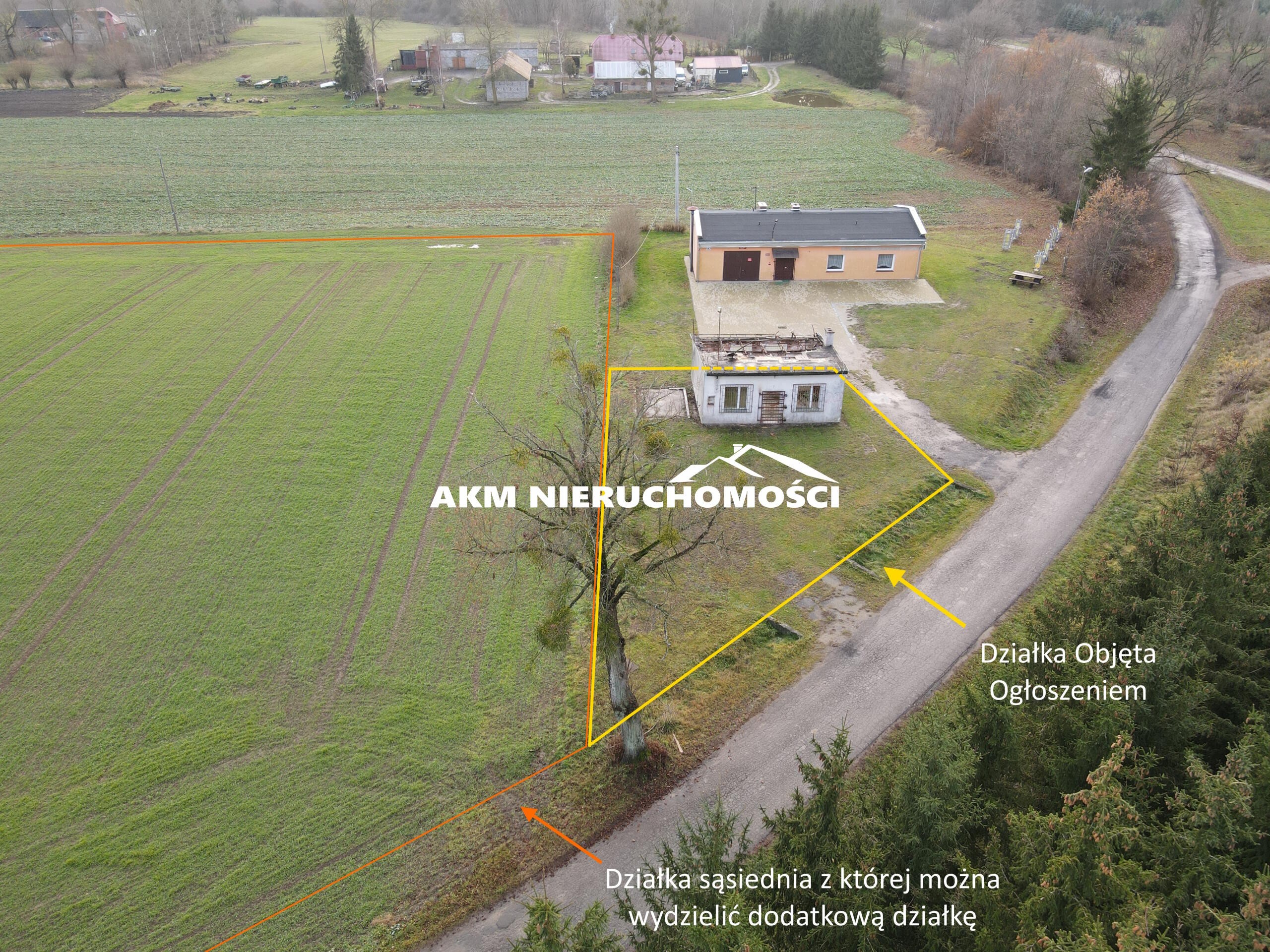 pomorskie, kwidzyński, Działka z budynkiem do remontu