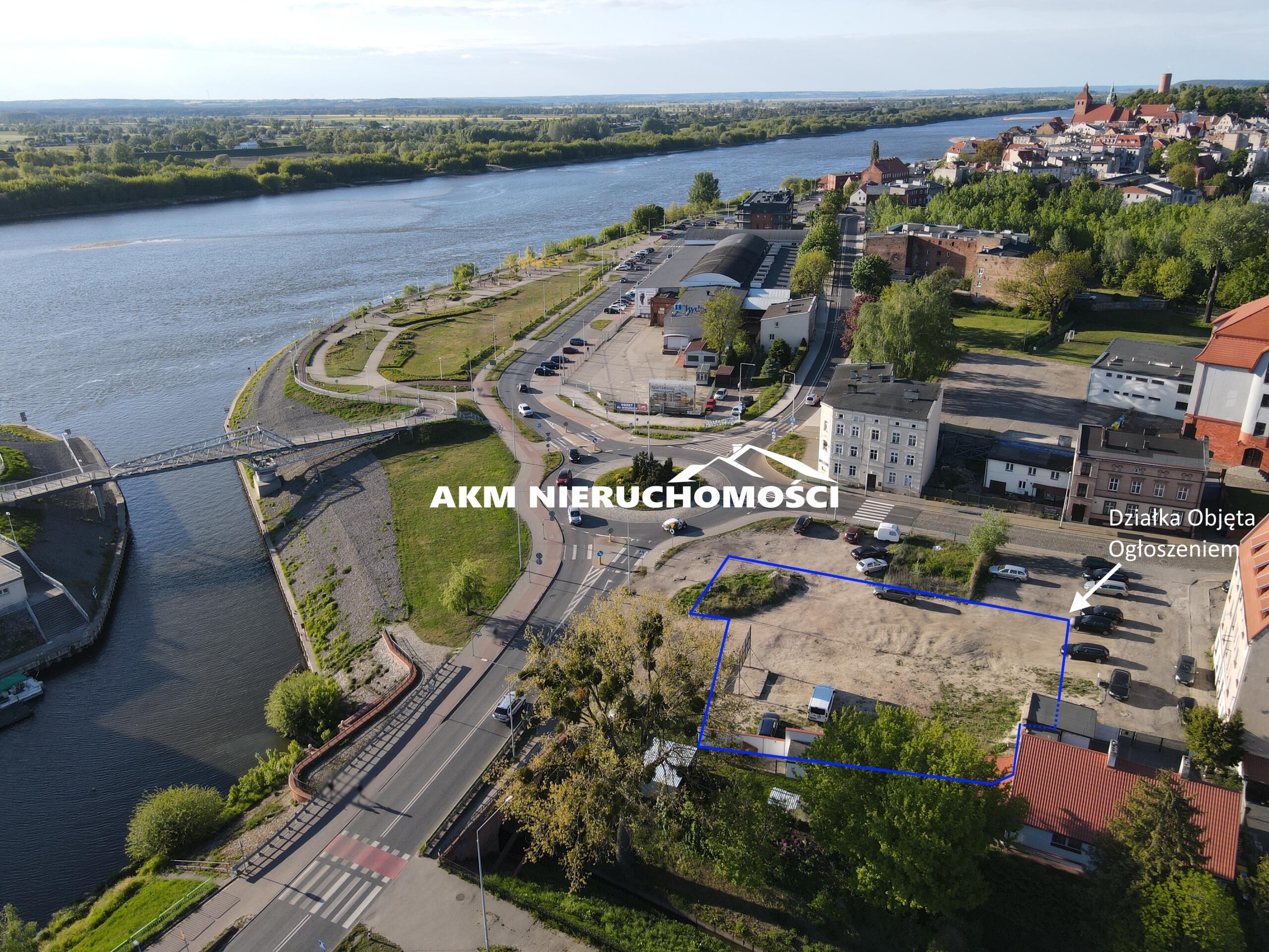 kujawsko-pomorskie, Grudziądz, Działka inwestycyjna w centrum Grudziądza