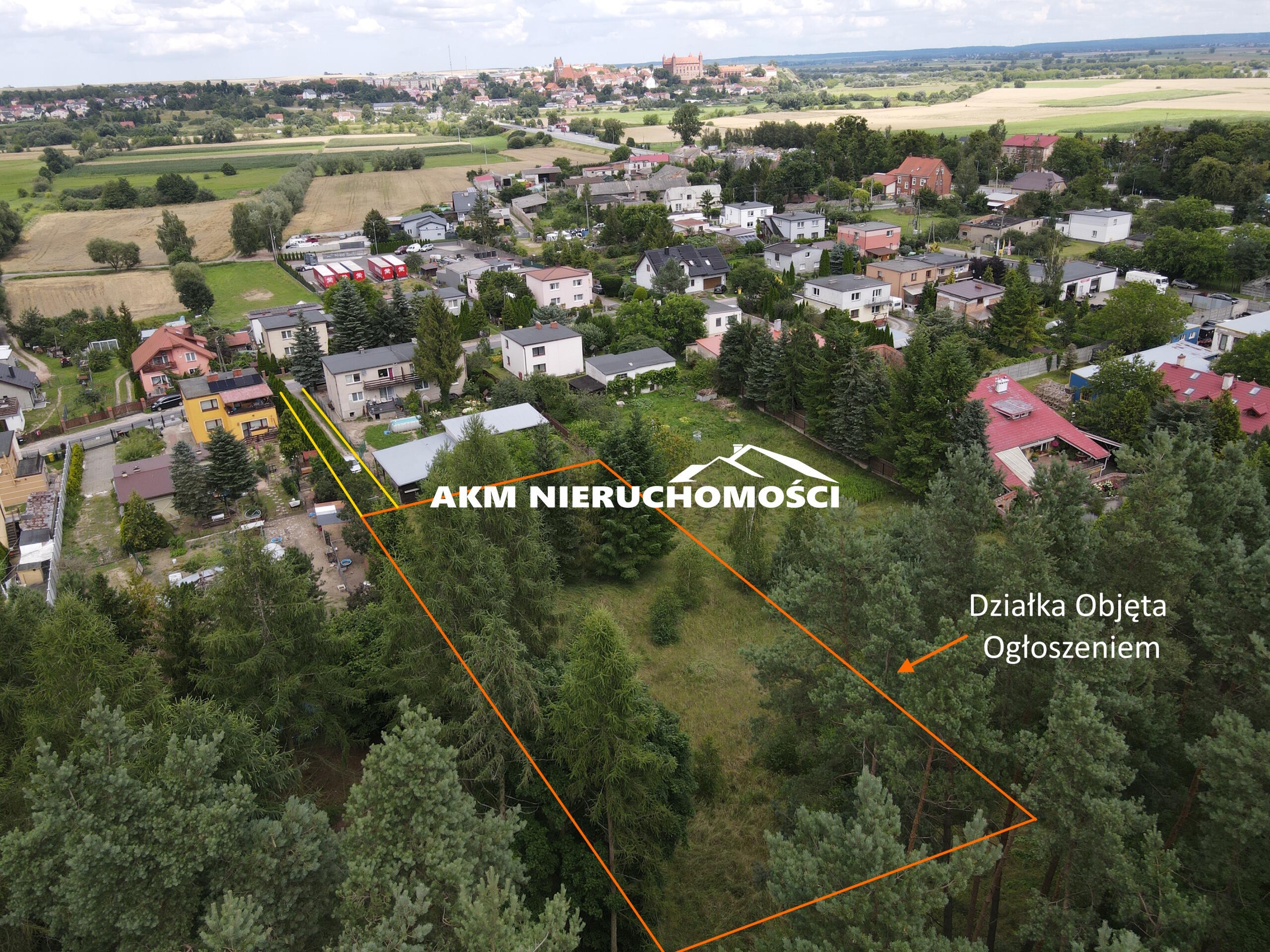 pomorskie, tczewski, Działka  niedaleko Gniewu