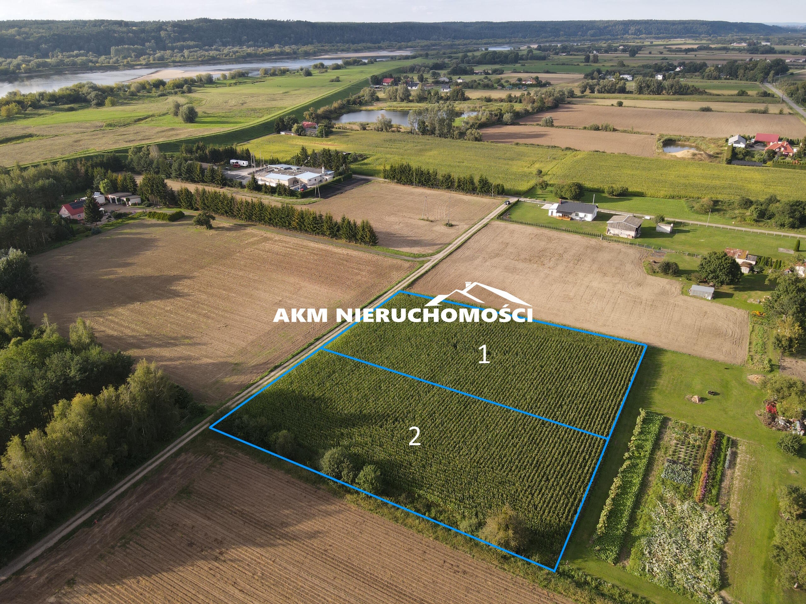 pomorskie, kwidzyński, Działka w spokojnej okolicy