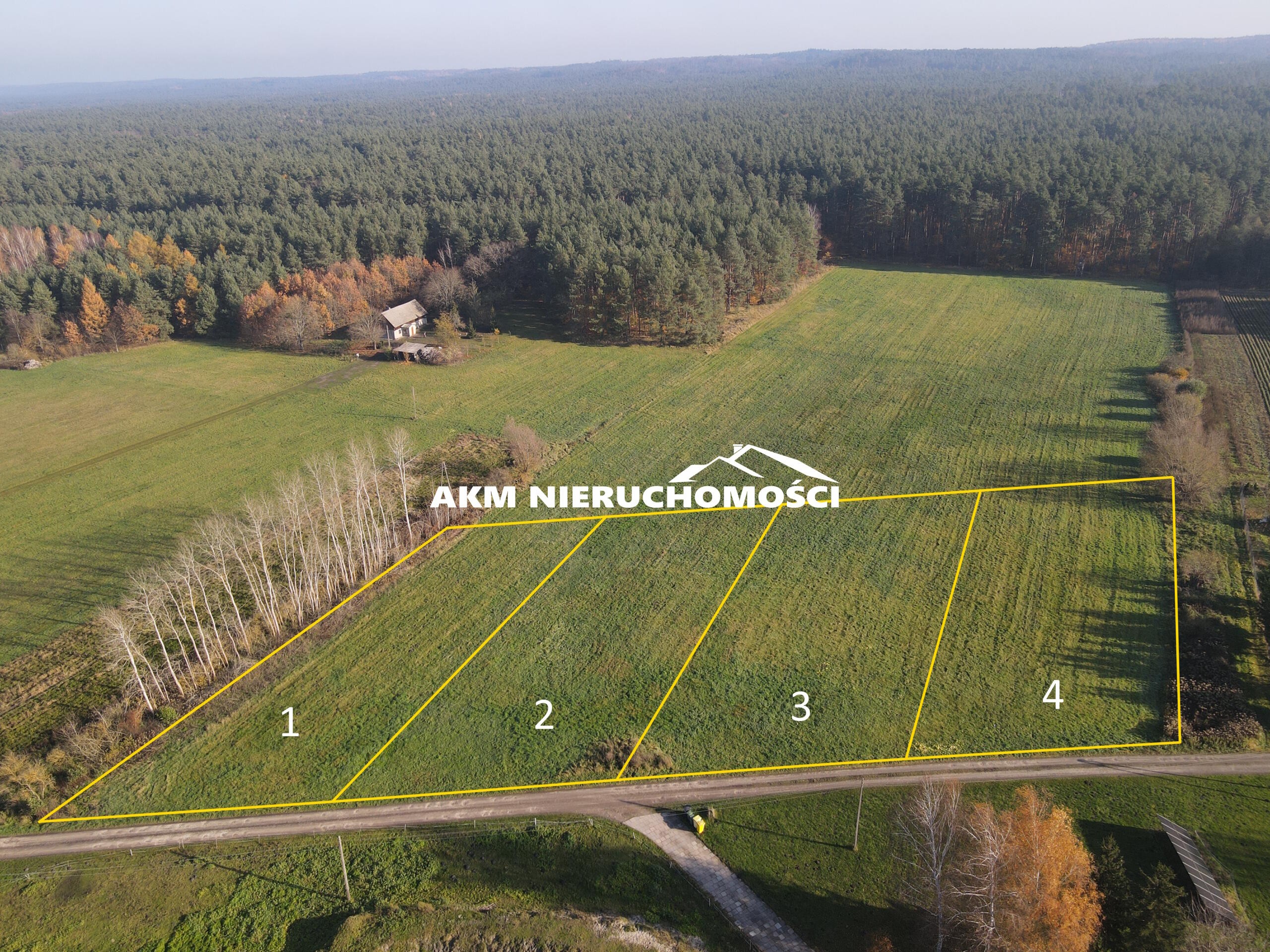 pomorskie, kwidzyński, Działka budowlana w spokojnej okolicy