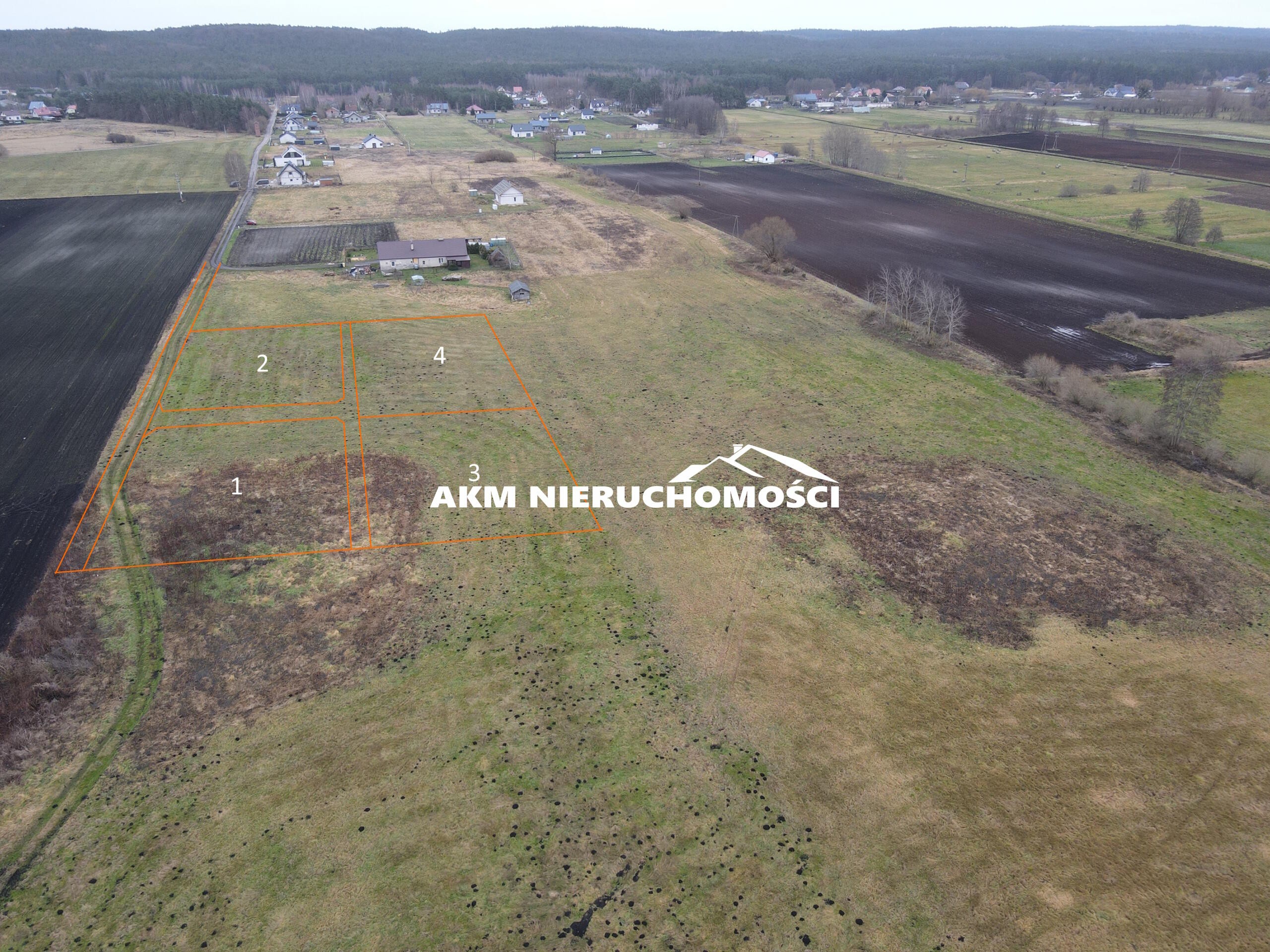 pomorskie, kwidzyński, Dziaka budowlana w Karpinach