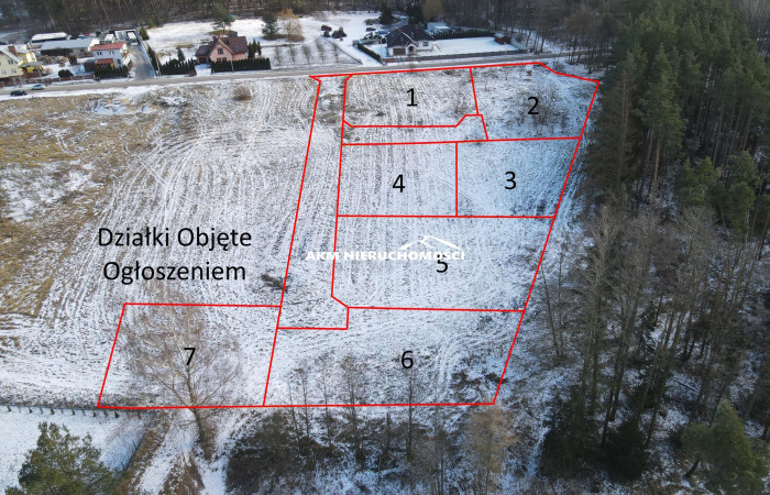pomorskie, kwidzyński, Działki pod lasem w Ryjewie